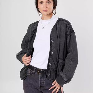 Free People Mixed Signals Jacket